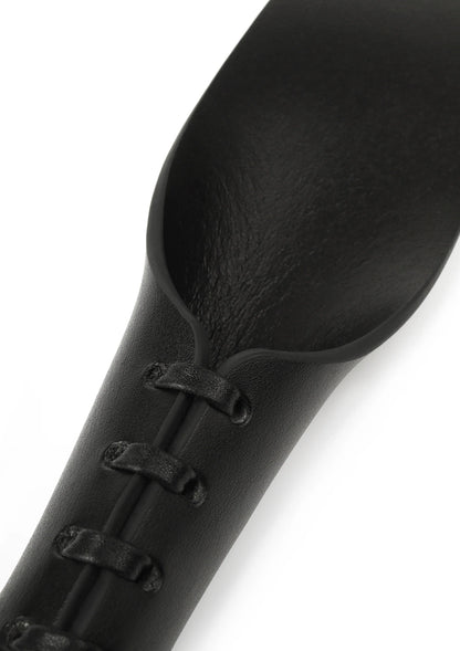 Bestel: Genuine Leather Slapper II - bij Happytoys: de erotische sex webshop | liever Happy dan Easy ⭐⭐⭐⭐⭐ - Default Title - 20003 - BLACK