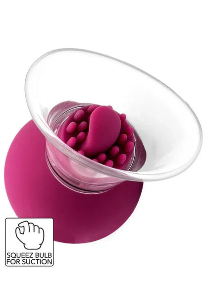 Vibrating & Rotating Nipple & Clitoral Pump @ She.E.O. - Happytoys Sexshop: online sex shop for Feeling Happy & Easy 😊 - Discreet geleverd