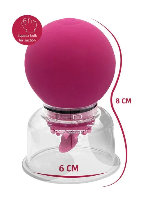 Vibrating & Rotating Nipple & Clitoral Pump @ She.E.O. - Happytoys Sexshop: online sex shop for Feeling Happy & Easy 😊 - Discreet geleverd