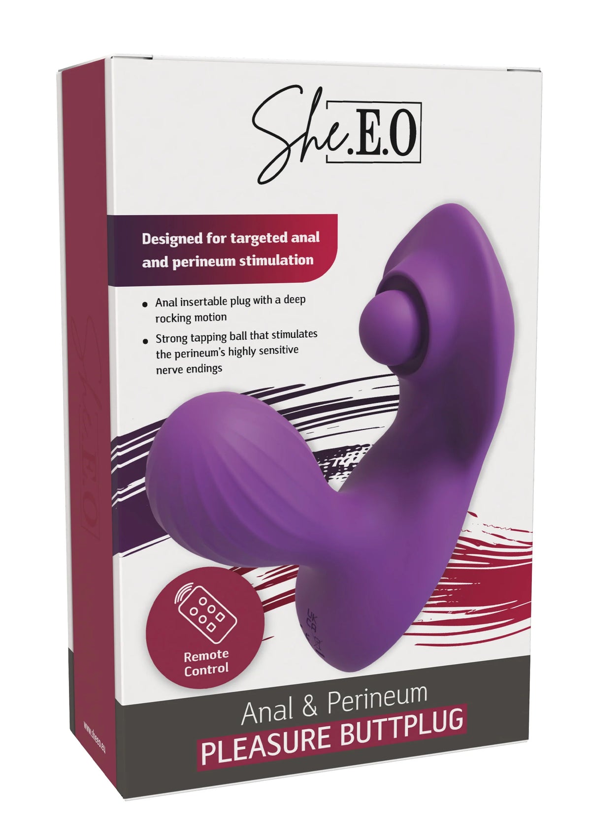 Beste vandaag nog: Anal & Perineum Stimulator by She. E.O. - bij Happytoys Sexshop: online sex shop for Feeling Happy & Easy 😊