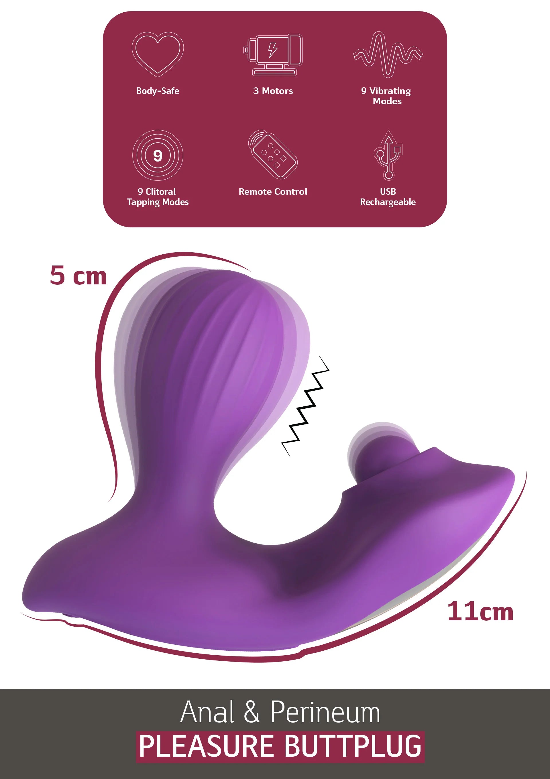 Beste vandaag nog: Anal & Perineum Stimulator by She. E.O. - bij Happytoys Sexshop: online sex shop for Feeling Happy & Easy 😊