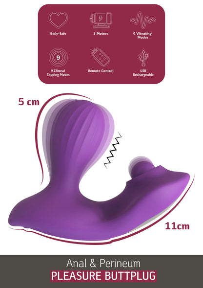 Beste vandaag nog: Anal & Perineum Stimulator by She. E.O. - bij Happytoys Sexshop: online sex shop for Feeling Happy & Easy 😊