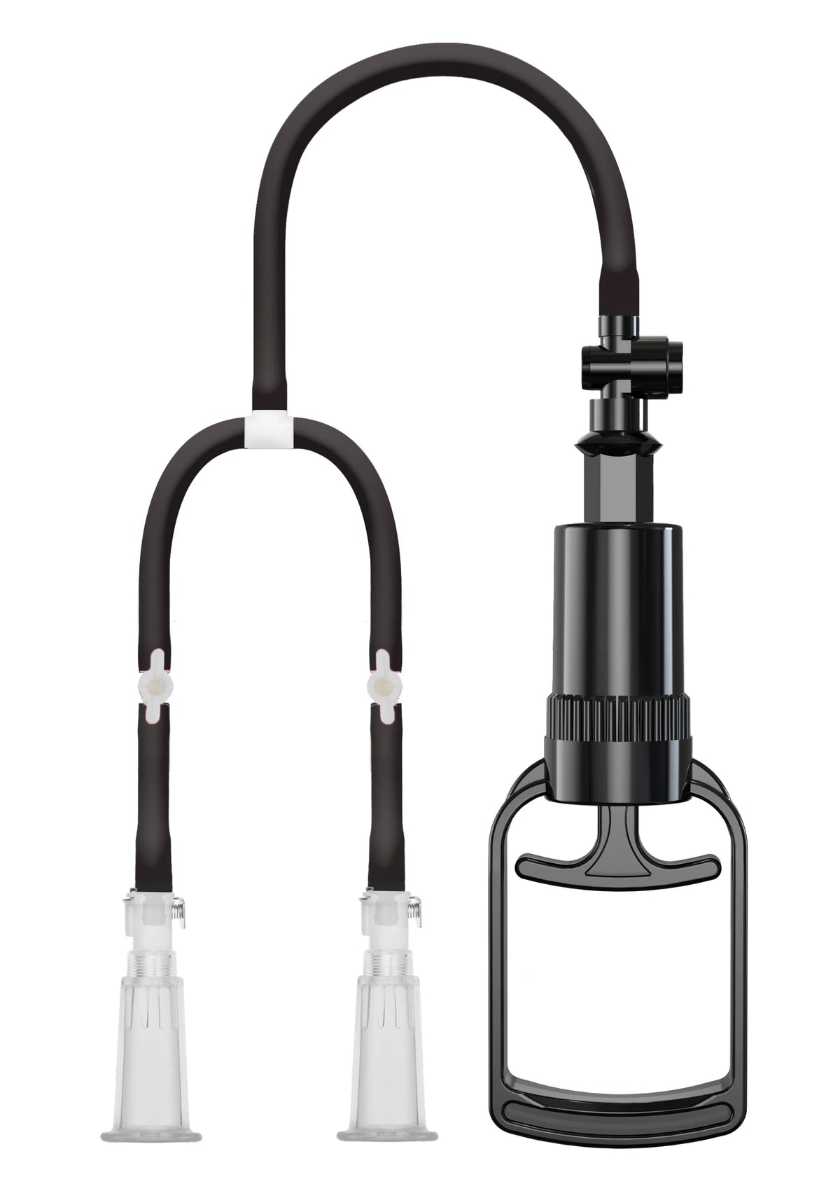 Beste vandaag nog: Vacuum Nipple Pleasure Pump S/M by She.E.O. - bij Happytoys Sexshop: online sex shop for Feeling Happy & Easy 😊 - Default Title - 20252 - BLACK