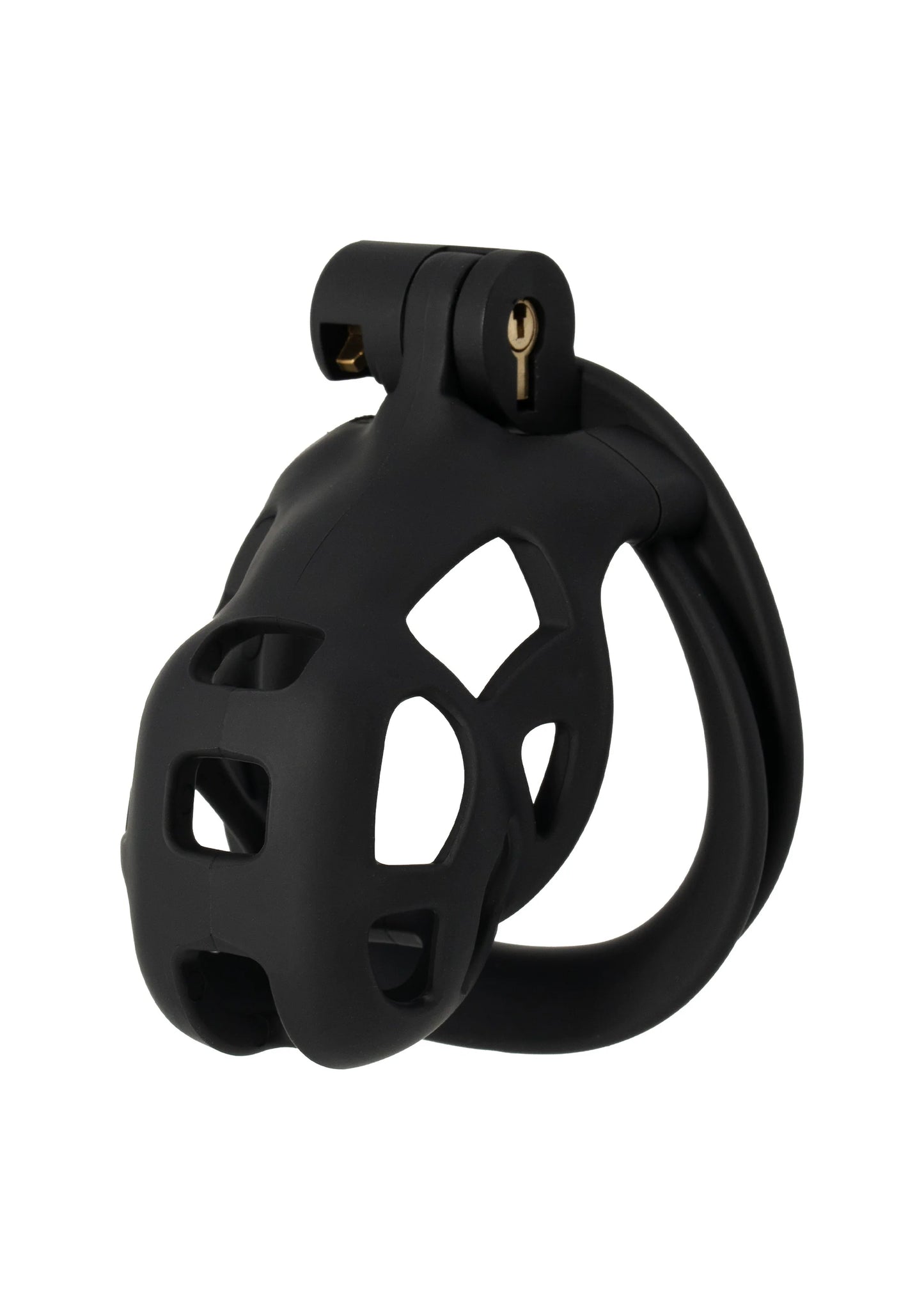 Beste vandaag nog: Penis Prison Cock Cage Short by Hidden Desire - bij Happytoys Sexshop: online sex shop for Feeling Happy & Easy 😊 - Zwart - 20351 - BLACK