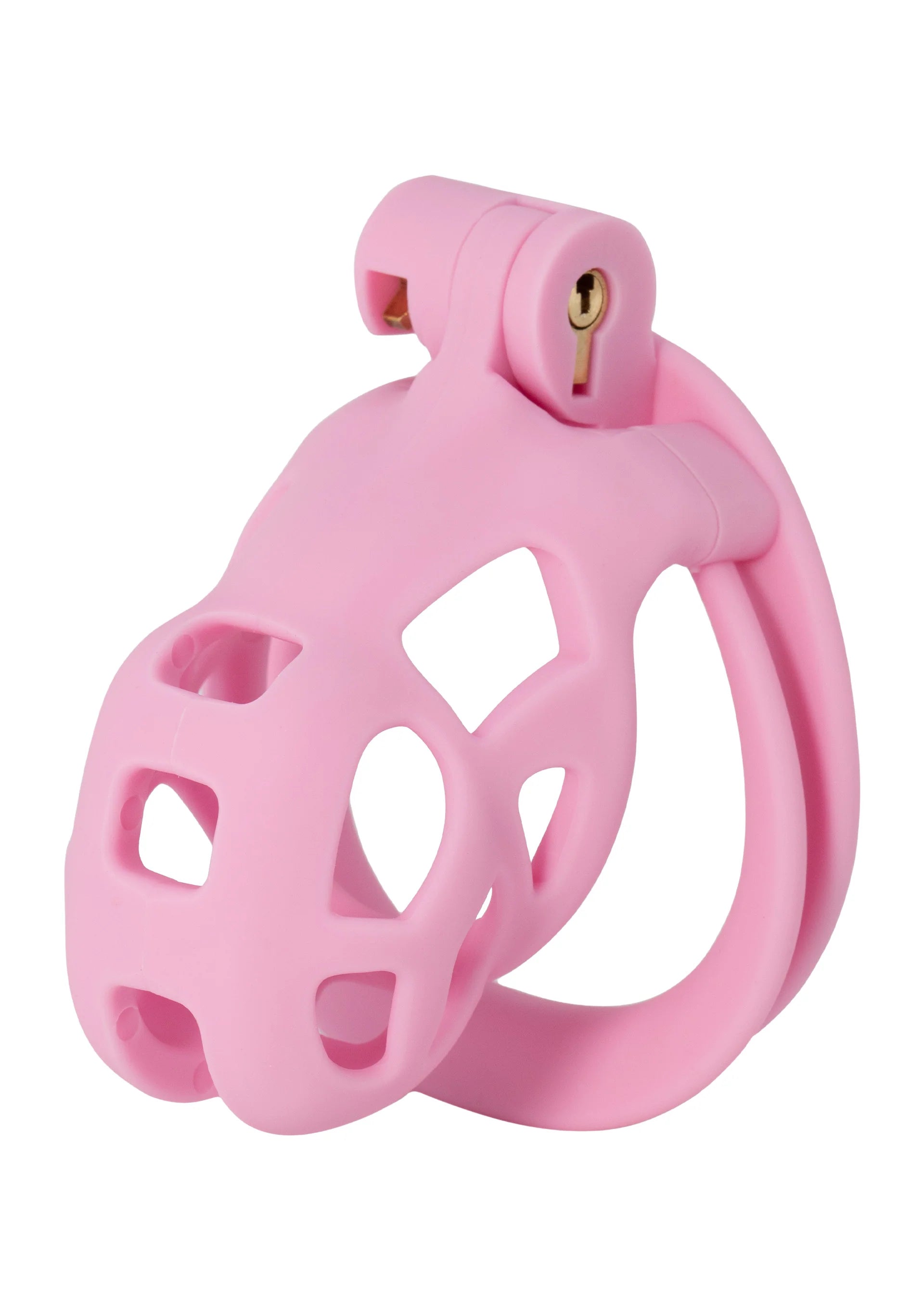 Beste vandaag nog: Penis Prison Cock Cage Short by Hidden Desire - bij Happytoys Sexshop: online sex shop for Feeling Happy & Easy 😊 - Roze - 20351 - PINK