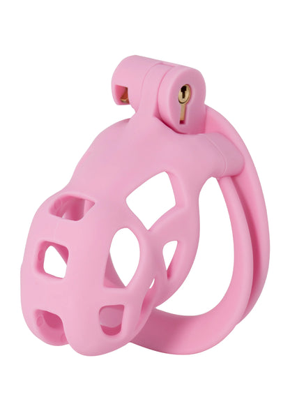Beste vandaag nog: Penis Prison Cock Cage Short by Hidden Desire - bij Happytoys Sexshop: online sex shop for Feeling Happy & Easy 😊 - Roze - 20351 - PINK