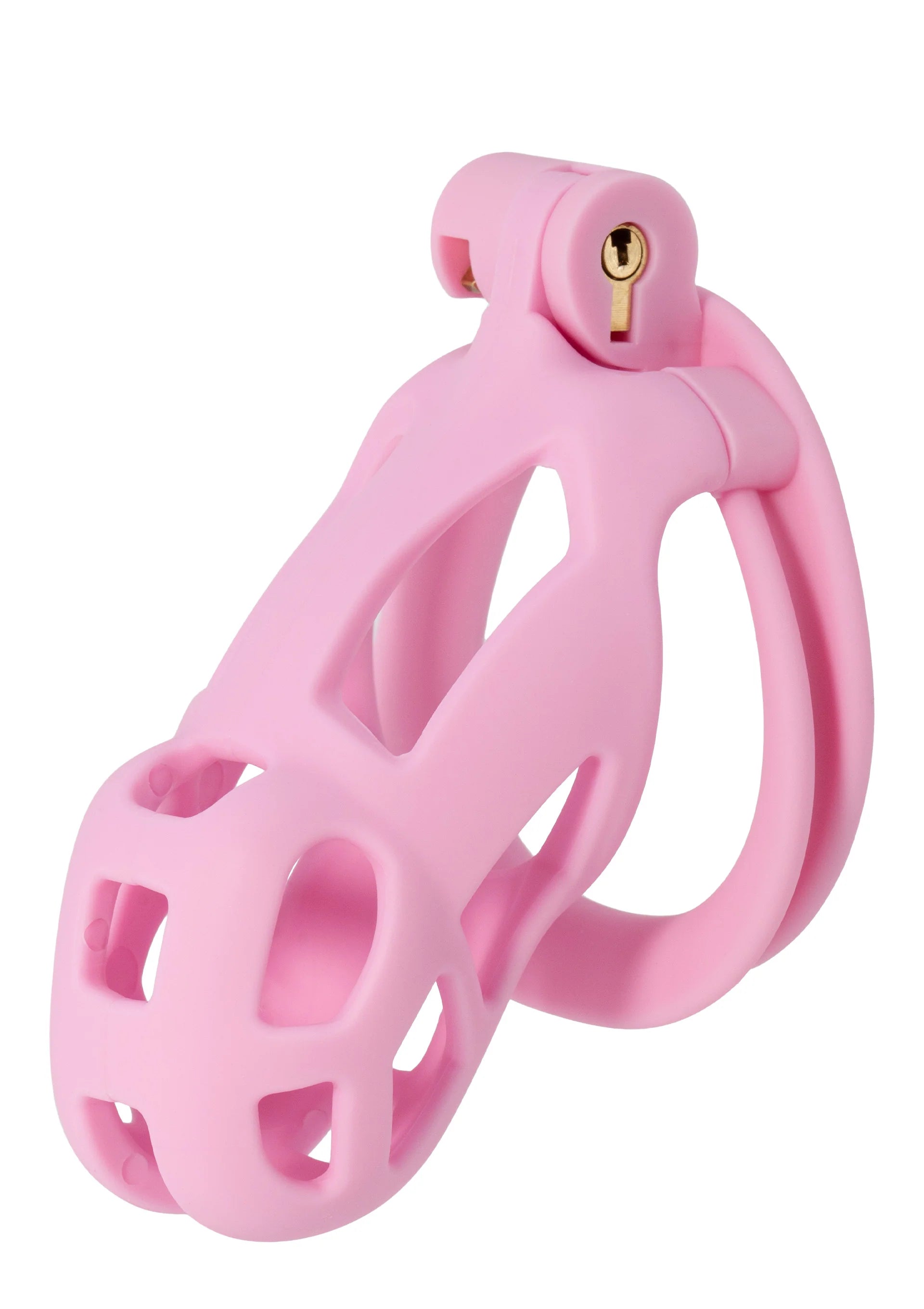 Bestel: Penis Prison Cock Cage Regular by Hidden Desire - bij Happytoys: de erotische sex webshop | liever Happy dan Easy ⭐⭐⭐⭐⭐ - Roze - 20352 - PINK