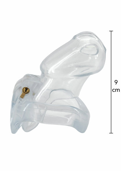 Beste vandaag nog: Clear Control Cock Cage Long by Hidden Desire - bij Happytoys Sexshop: online sex shop for Feeling Happy & Easy 😊