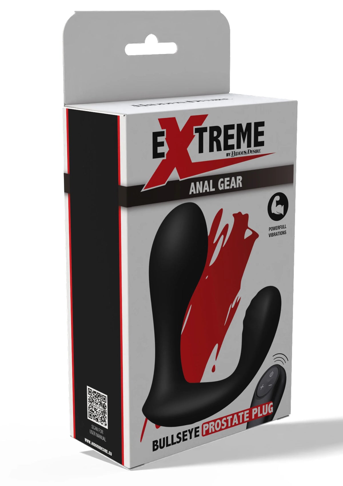 Beste vandaag nog: Bullseye Prostate Plug Extreme by Hidden Desire - bij Happytoys Sexshop: online sex shop for Feeling Happy & Easy 😊