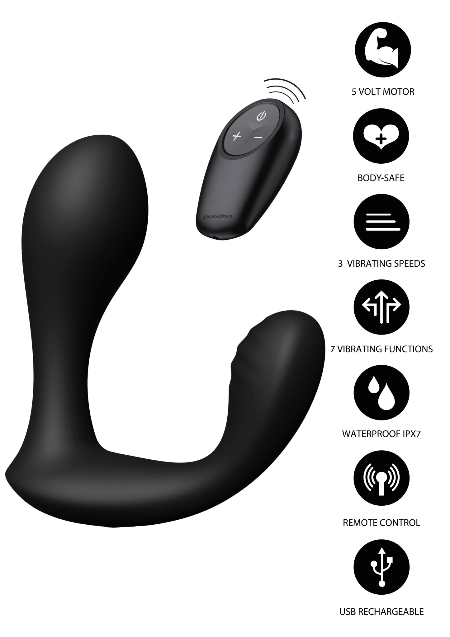 Beste vandaag nog: Bullseye Prostate Plug Extreme by Hidden Desire - bij Happytoys Sexshop: online sex shop for Feeling Happy & Easy 😊