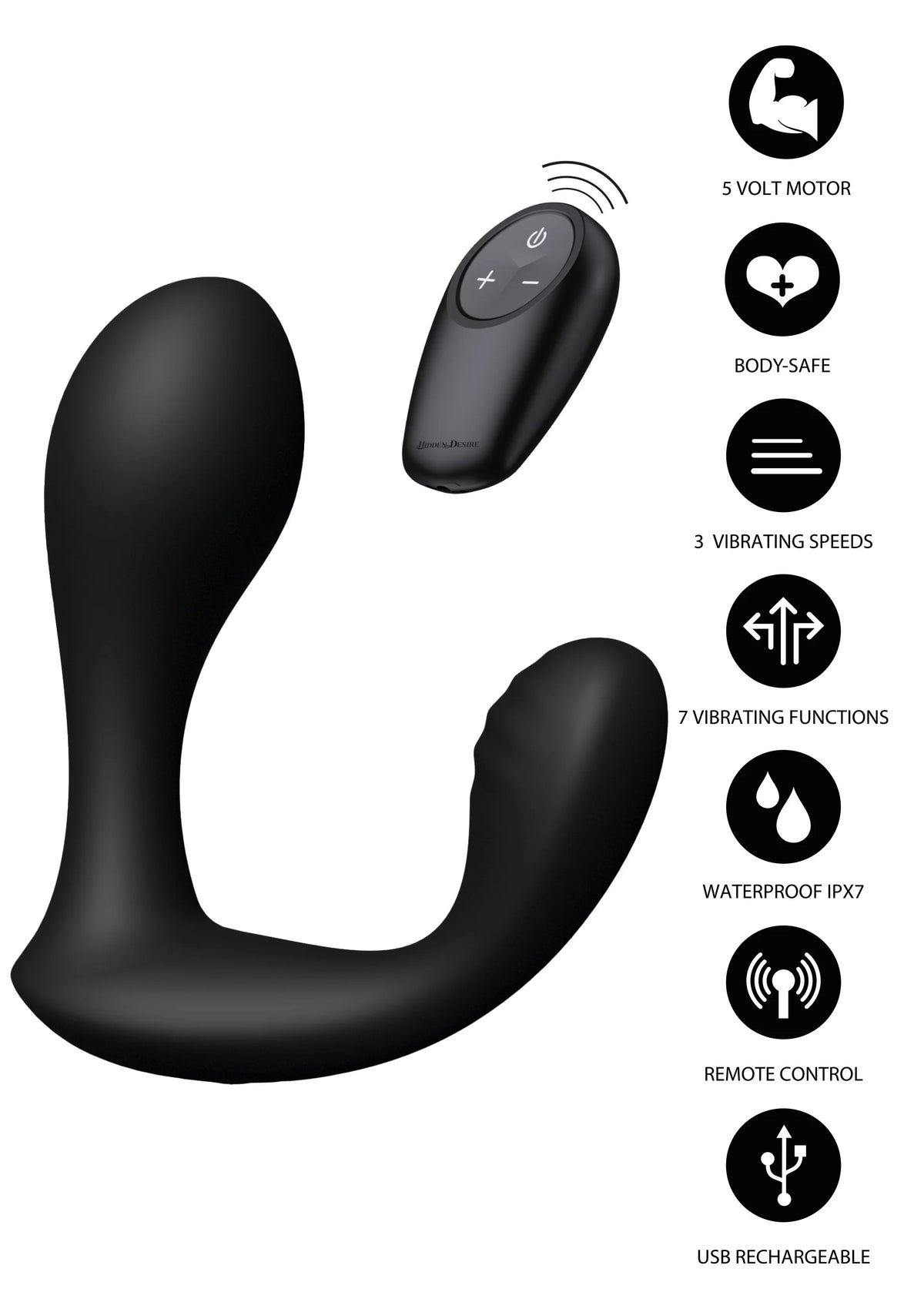Beste vandaag nog: Bullseye Prostate Plug Extreme by Hidden Desire - bij Happytoys Sexshop: online sex shop for Feeling Happy & Easy 😊