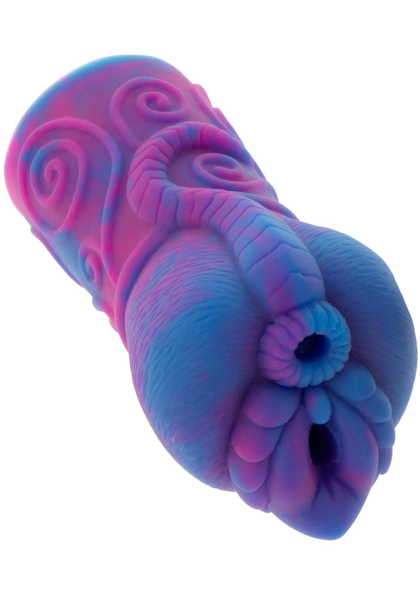 Beste vandaag nog: Seahorse Pussy Masturbator by Hidden Desire Extreme - bij Happytoys Sexshop: online sex shop for Feeling Happy & Easy 😊 - Default Title - 20470 - PURPLE