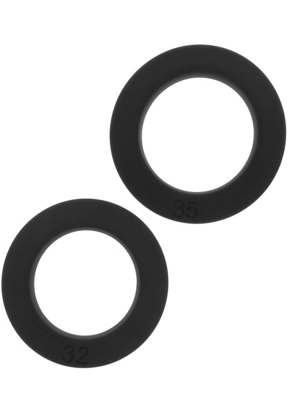 Beste vandaag nog: Double Stackers C - Rings 2 Pcs Set by Hiden Desire - bij Happytoys Sexshop: online sex shop for Feeling Happy & Easy 😊