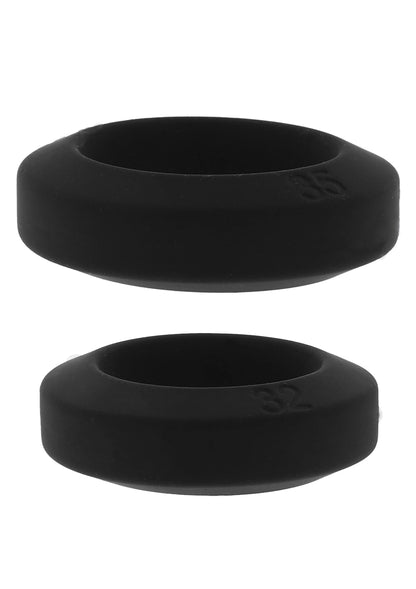 Beste vandaag nog: Double Stackers C - Rings 2 Pcs Set by Hiden Desire - bij Happytoys Sexshop: online sex shop for Feeling Happy & Easy 😊