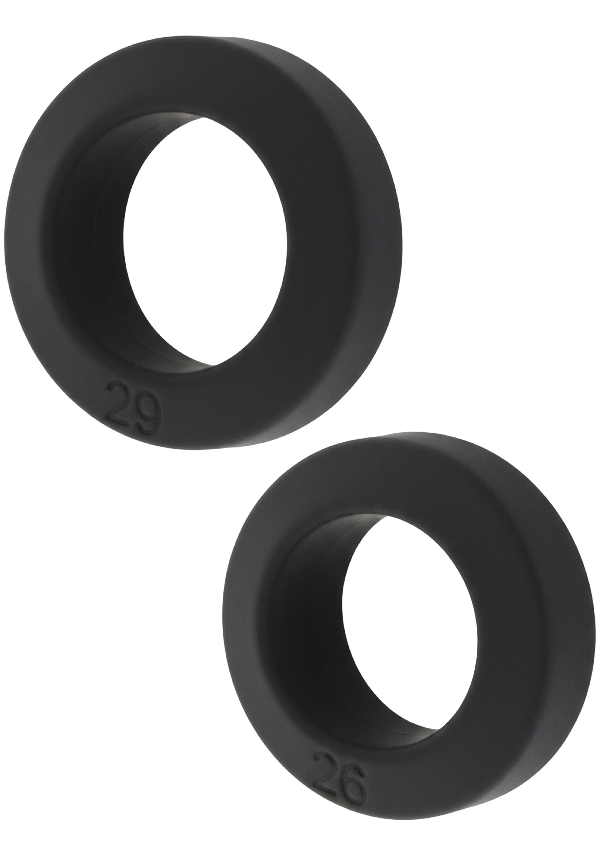 Beste vandaag nog: Double Stackers C - Rings 2 Pcs Set by Hiden Desire - bij Happytoys Sexshop: online sex shop for Feeling Happy & Easy 😊