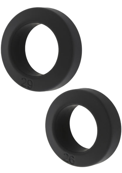 Beste vandaag nog: Double Stackers C - Rings 2 Pcs Set by Hiden Desire - bij Happytoys Sexshop: online sex shop for Feeling Happy & Easy 😊