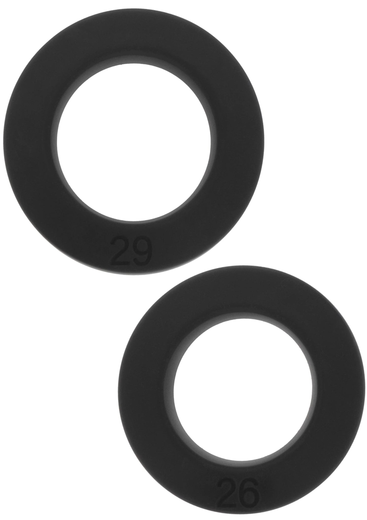 Beste vandaag nog: Double Stackers C - Rings 2 Pcs Set by Hiden Desire - bij Happytoys Sexshop: online sex shop for Feeling Happy & Easy 😊