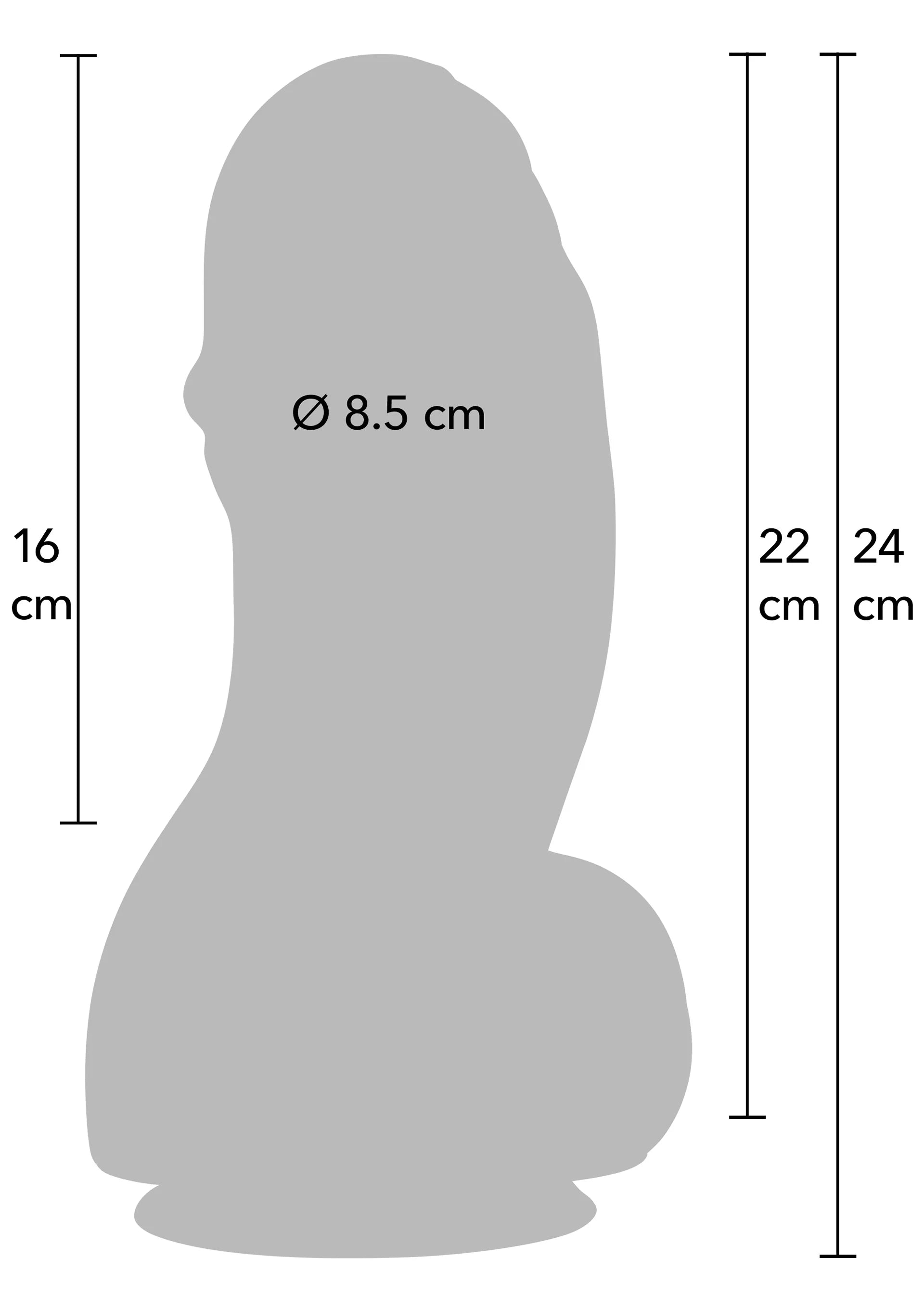 Beste vandaag nog: Fat Boys Dildo PVC 22 cm by Hidden Desire - bij Happytoys Sexshop: Toys for Feeling Happy & Easy 😊