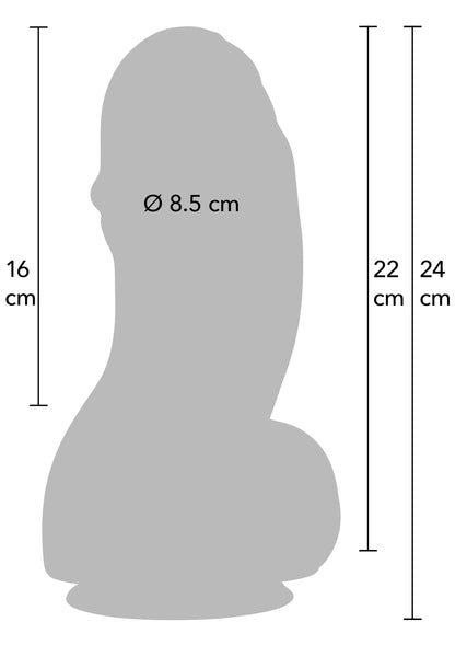 Beste vandaag nog: Fat Boys Dildo PVC 22 cm by Hidden Desire - bij Happytoys Sexshop: Toys for Feeling Happy & Easy 😊