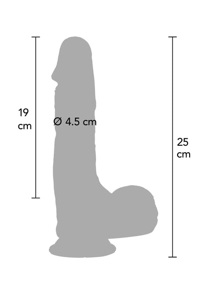 Beste vandaag nog: Ultra Realistic Dildo Silicone 23 cm by Hidden Desire - bij Happytoys Sexshop: Toys for Feeling Happy & Easy 😊