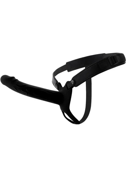 Hollow Penis Strapon 20cm Black by Hidden Desire - Happytoys Sexshop: online sex shop for Feeling Happy & Easy 😊 - Discreet geleverd