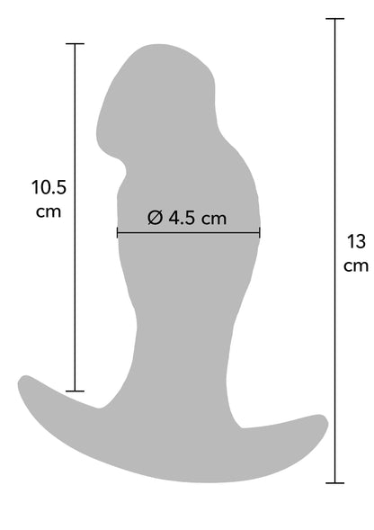 Beste vandaag nog: Realistic Buttplug Liquid Silicone 13 cm by Hidden Desire - bij Happytoys Sexshop: online sex shop for Feeling Happy & Easy 😊