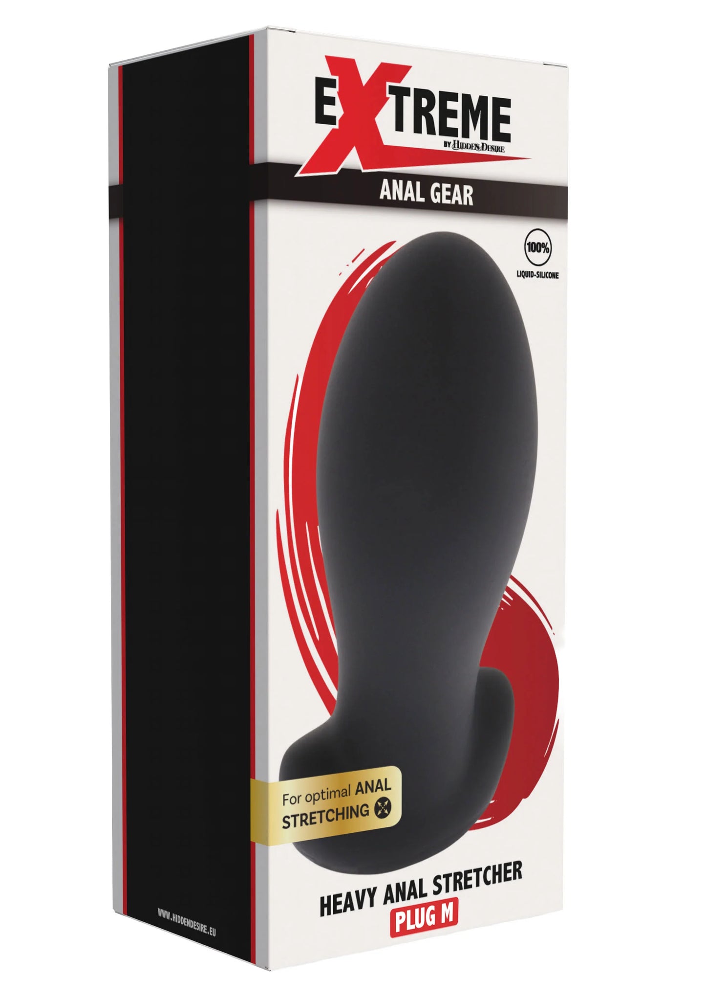 Beste vandaag nog: Heavy Anal Stretcher Plug M by Hidden Desire - bij Happytoys Sexshop: online sex shop for Feeling Happy & Easy 😊