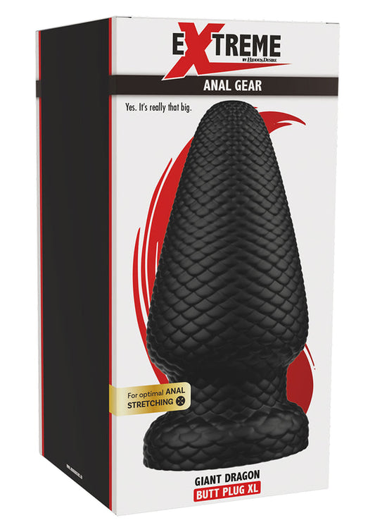 Beste vandaag nog: Giant Dragon Butt Plug PVC XL by Hidden Desire Extreme - bij Happytoys Sexshop: online sex shop for Feeling Happy & Easy 😊