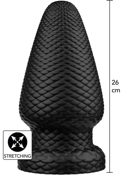 Beste vandaag nog: Giant Dragon Butt Plug PVC XXXL by Hidden Desire Extreme - bij Happytoys Sexshop: online sex shop for Feeling Happy & Easy 😊 - Default Title - 21238 - BLACK