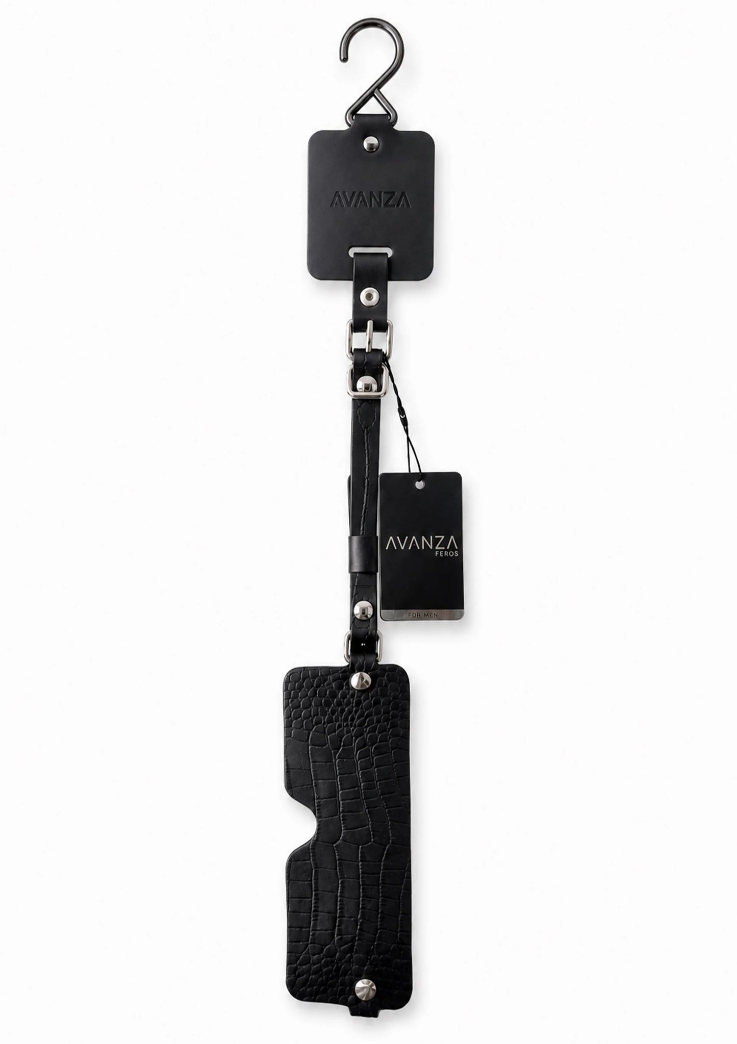 Beste vandaag nog: Croc - Embossed Blindfold by Feros Avanza - bij Happytoys Sexshop: online sex shop for Feeling Happy & Easy 😊