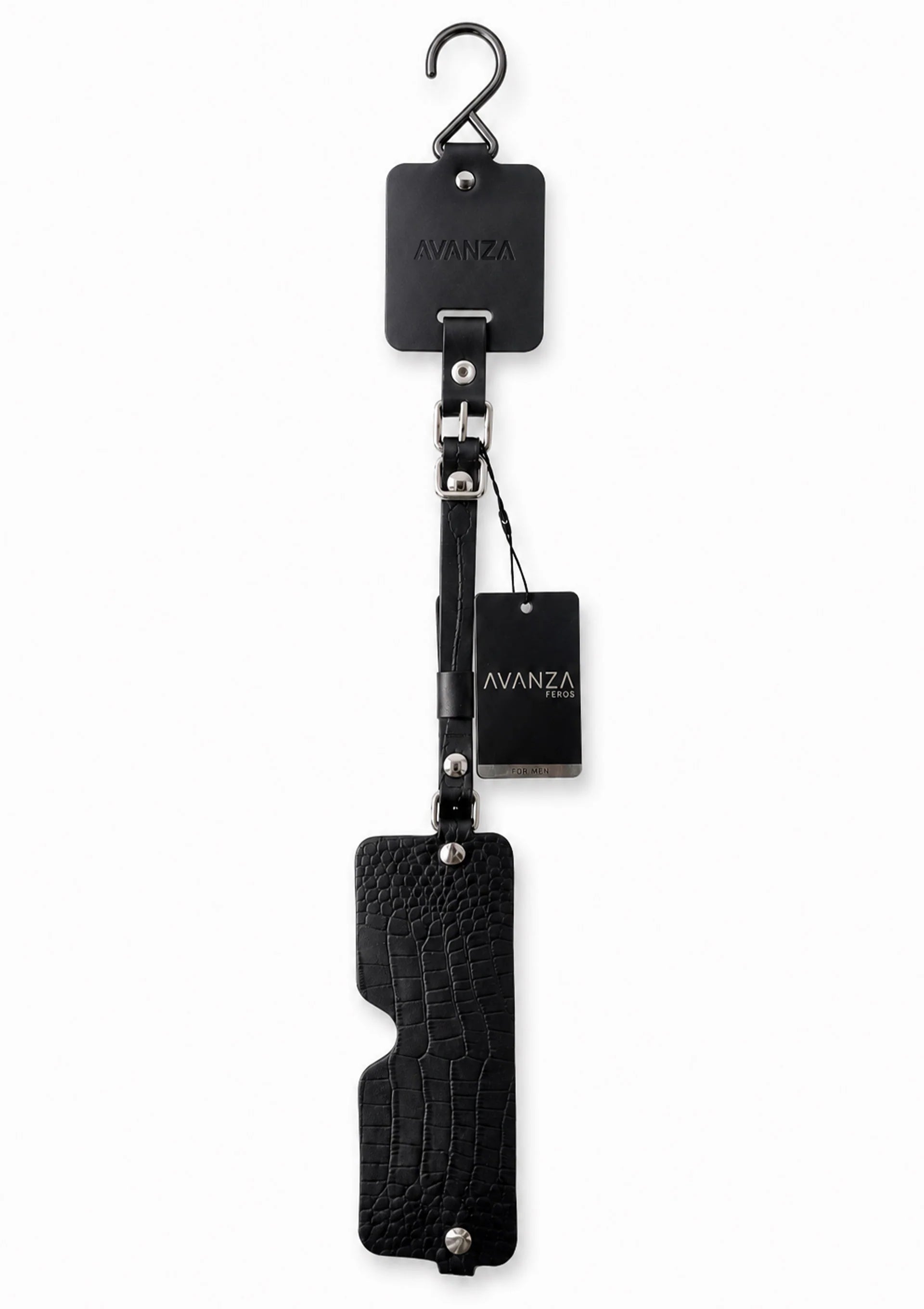 Beste vandaag nog: Croc - Embossed Blindfold by Feros Avanza - bij Happytoys Sexshop: online sex shop for Feeling Happy & Easy 😊