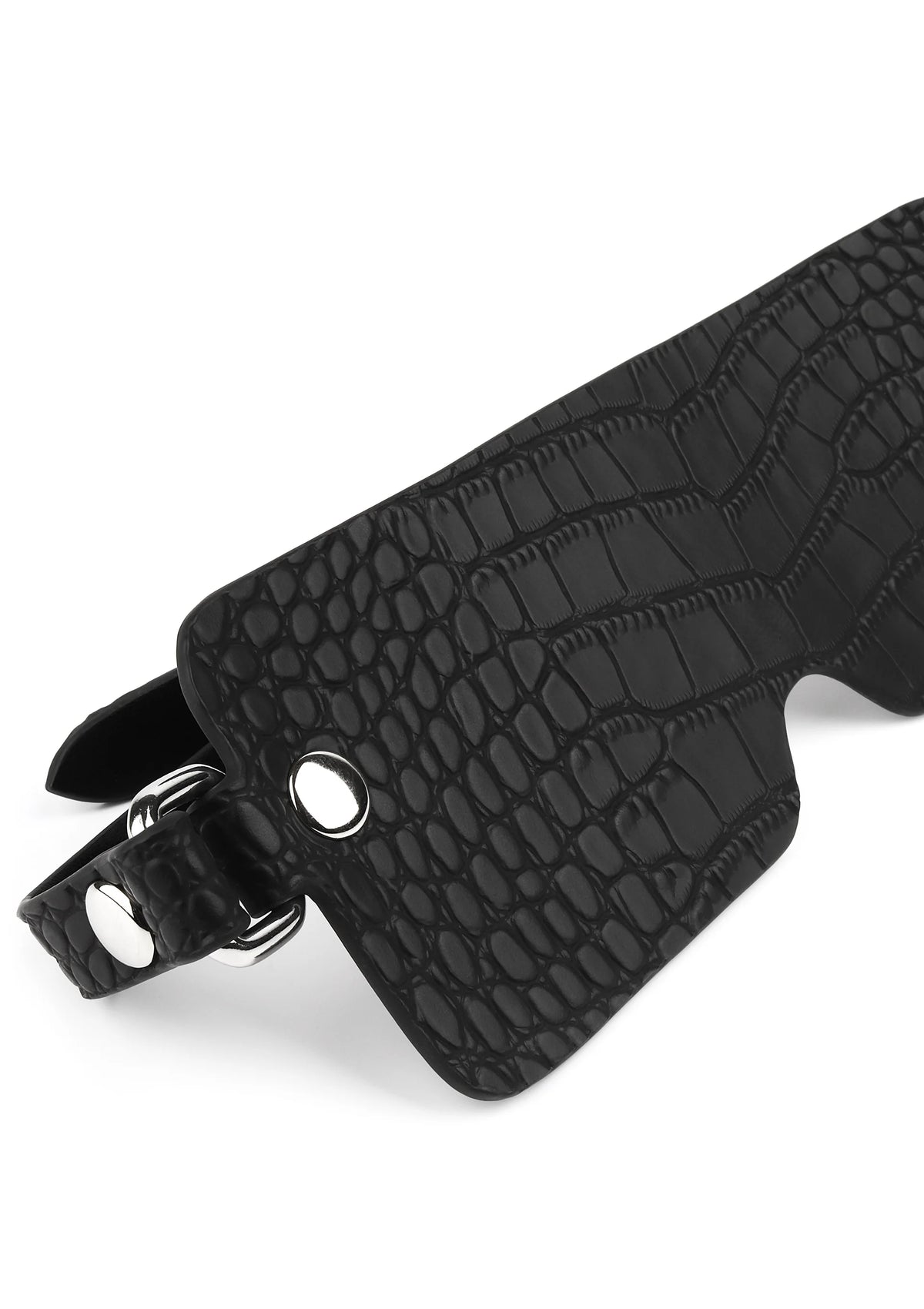Beste vandaag nog: Croc - Embossed Blindfold by Feros Avanza - bij Happytoys Sexshop: online sex shop for Feeling Happy & Easy 😊