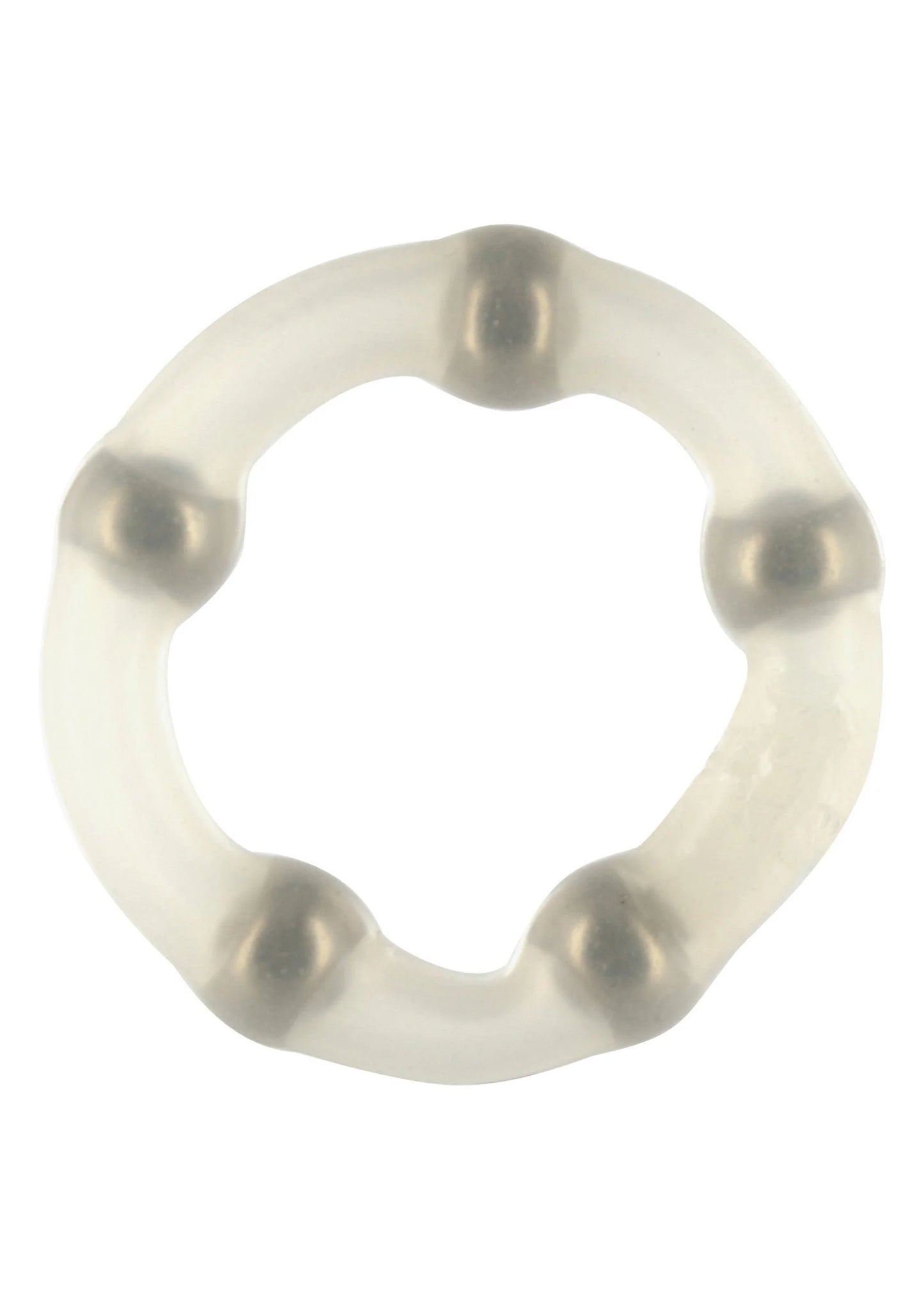Beste vandaag nog: Robotic Beaded Cockring by Seven Creations - bij Happytoys - Default Title - 25052 - CLEAR