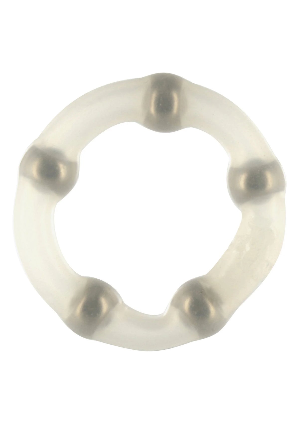 Beste vandaag nog: Robotic Beaded Cockring by Seven Creations - bij Happytoys - Default Title - 25052 - CLEAR