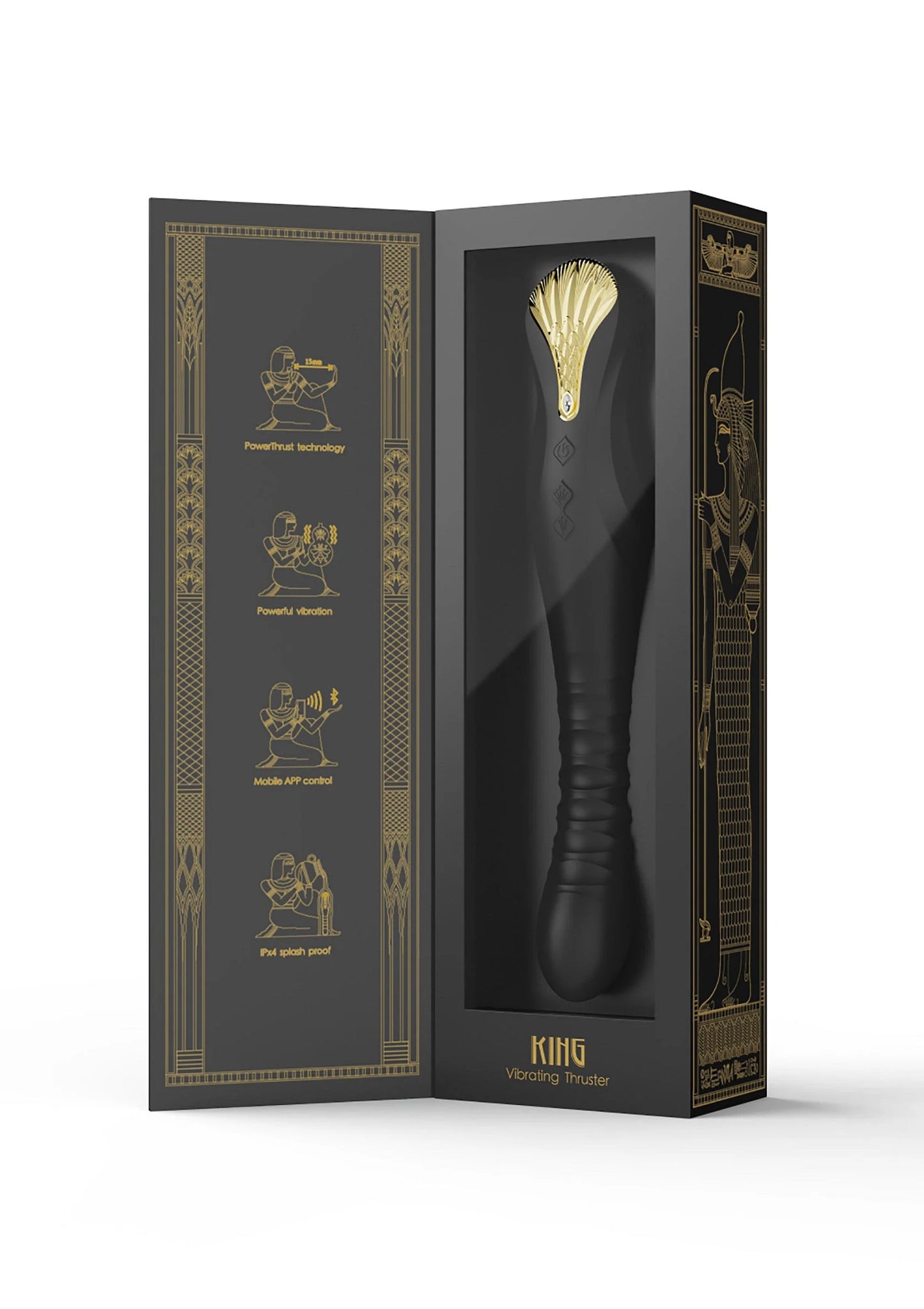Beste vandaag nog: King Thruster Black by Zalo - bij Happytoys Sexshop: Toys for Feeling Happy & Easy 😊