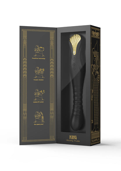 Beste vandaag nog: King Thruster Black by Zalo - bij Happytoys Sexshop: Toys for Feeling Happy & Easy 😊