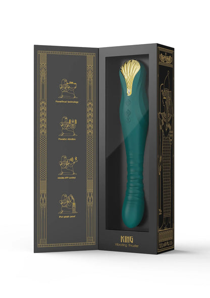 Beste vandaag nog: King Thruster Green by Zalo - bij Happytoys Sexshop: Toys for Feeling Happy & Easy 😊
