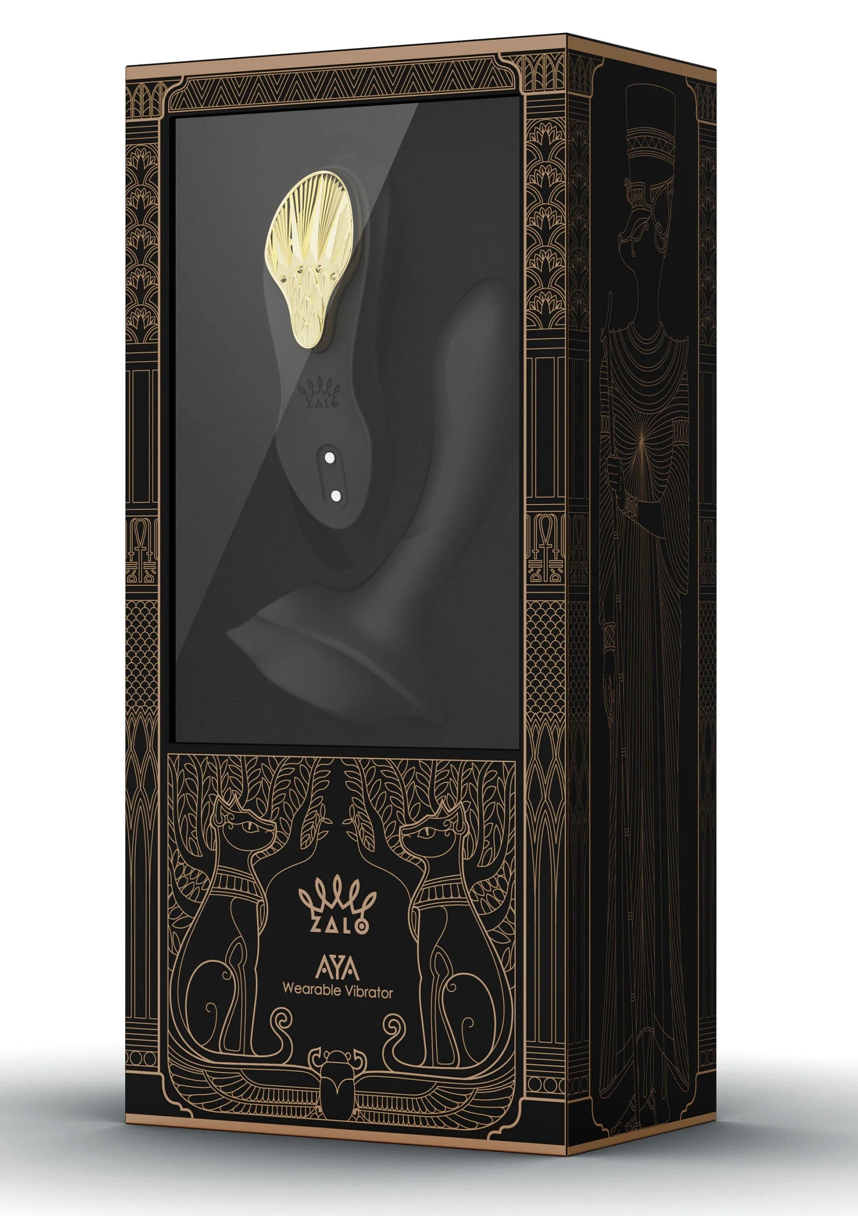 Beste vandaag nog: Aya Wearable Vibrator Black by Zalo - bij Happytoys Sexshop: Toys for Feeling Happy & Easy 😊