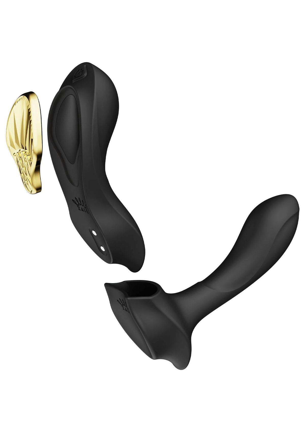 Beste vandaag nog: Aya Wearable Vibrator Black by Zalo - bij Happytoys Sexshop: Toys for Feeling Happy & Easy 😊