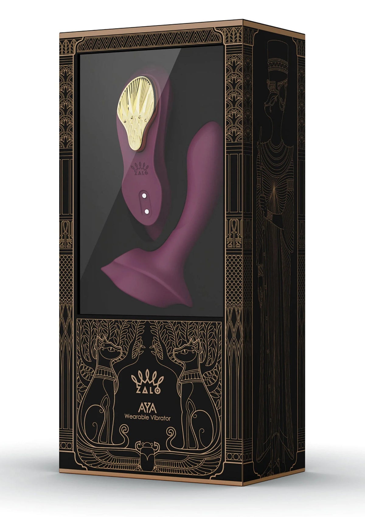 Beste vandaag nog: Aya Wearable Vibrator Black by Zalo - bij Happytoys Sexshop: Toys for Feeling Happy & Easy 😊