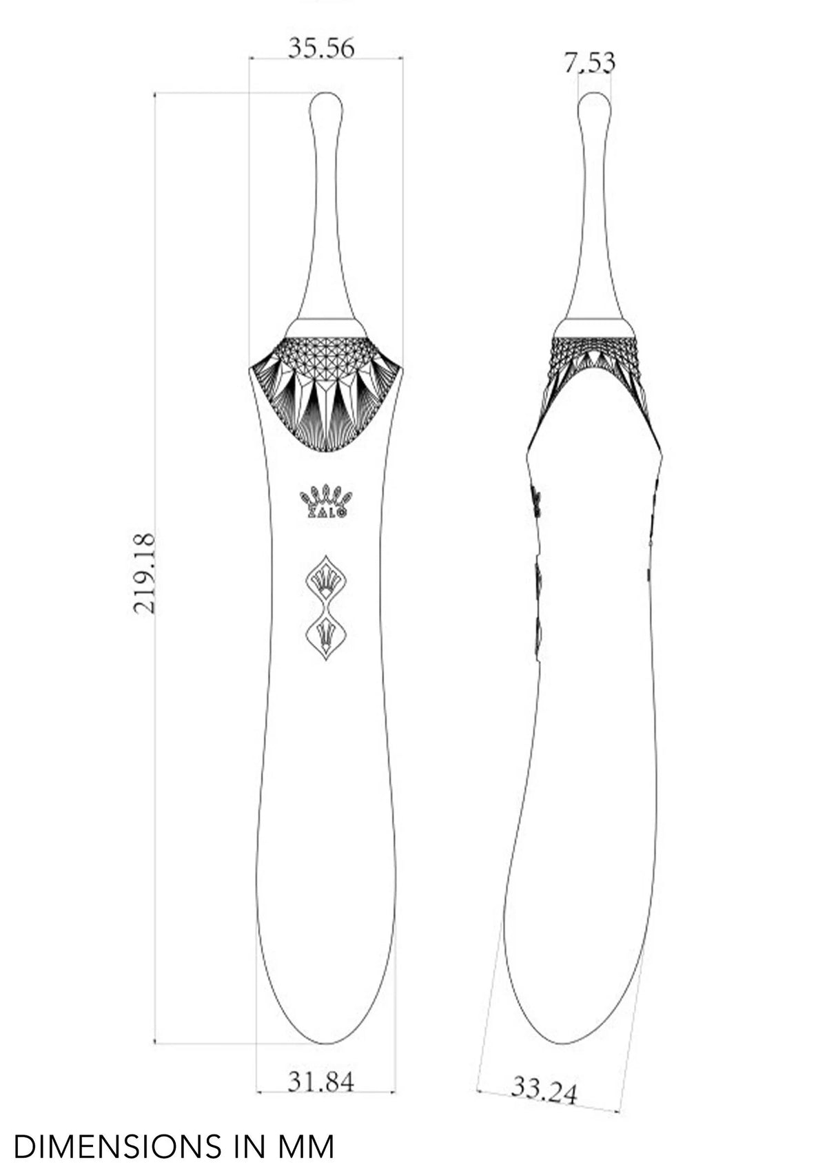 Beste vandaag nog: Bess 2 Clitoral Vibrator by Zalo - bij Happytoys Sexshop: Toys for Feeling Happy & Easy 😊