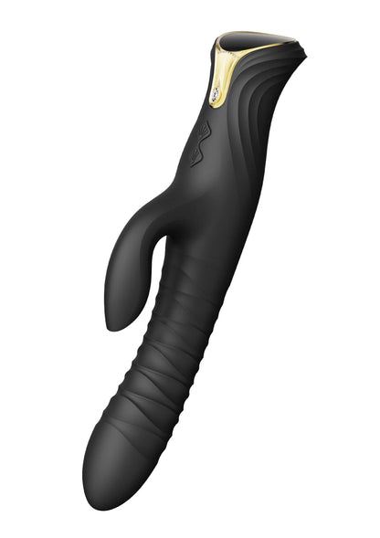 Beste vandaag nog: Mose Rabbit Thruster+Heating Black By Zalo - bij Happytoys Sexshop: Toys for Feeling Happy & Easy 😊
