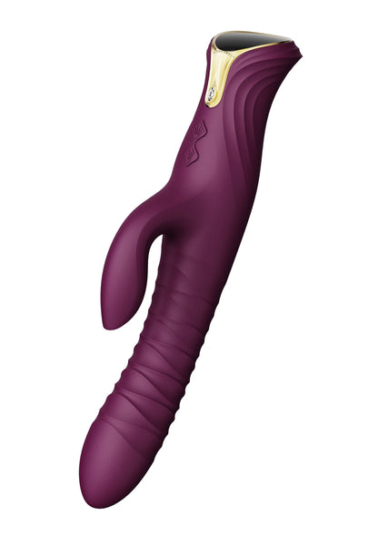 Beste vandaag nog: Mose Rabbit Thruster+Heating Purple By Zalo - bij Happytoys Sexshop: Toys for Feeling Happy & Easy 😊