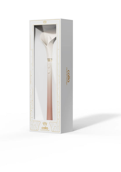 Beste vandaag nog: Calla Vibrating Stimulator White by Zalo - bij Happytoys Sexshop: Toys for Feeling Happy & Easy 😊