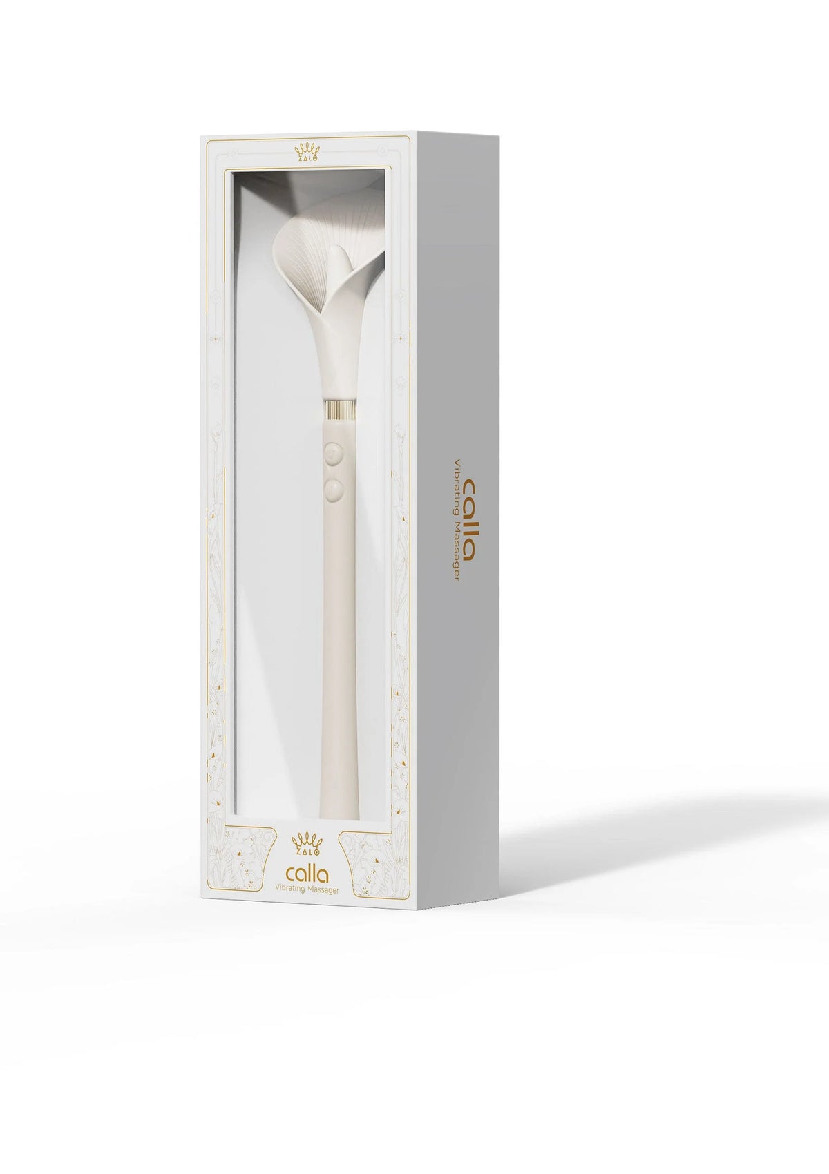 Beste vandaag nog: Calla Vibrating Stimulator White by Zalo - bij Happytoys Sexshop: Toys for Feeling Happy & Easy 😊