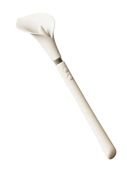 Beste vandaag nog: Calla Vibrating Stimulator White by Zalo - bij Happytoys Sexshop: Toys for Feeling Happy & Easy 😊