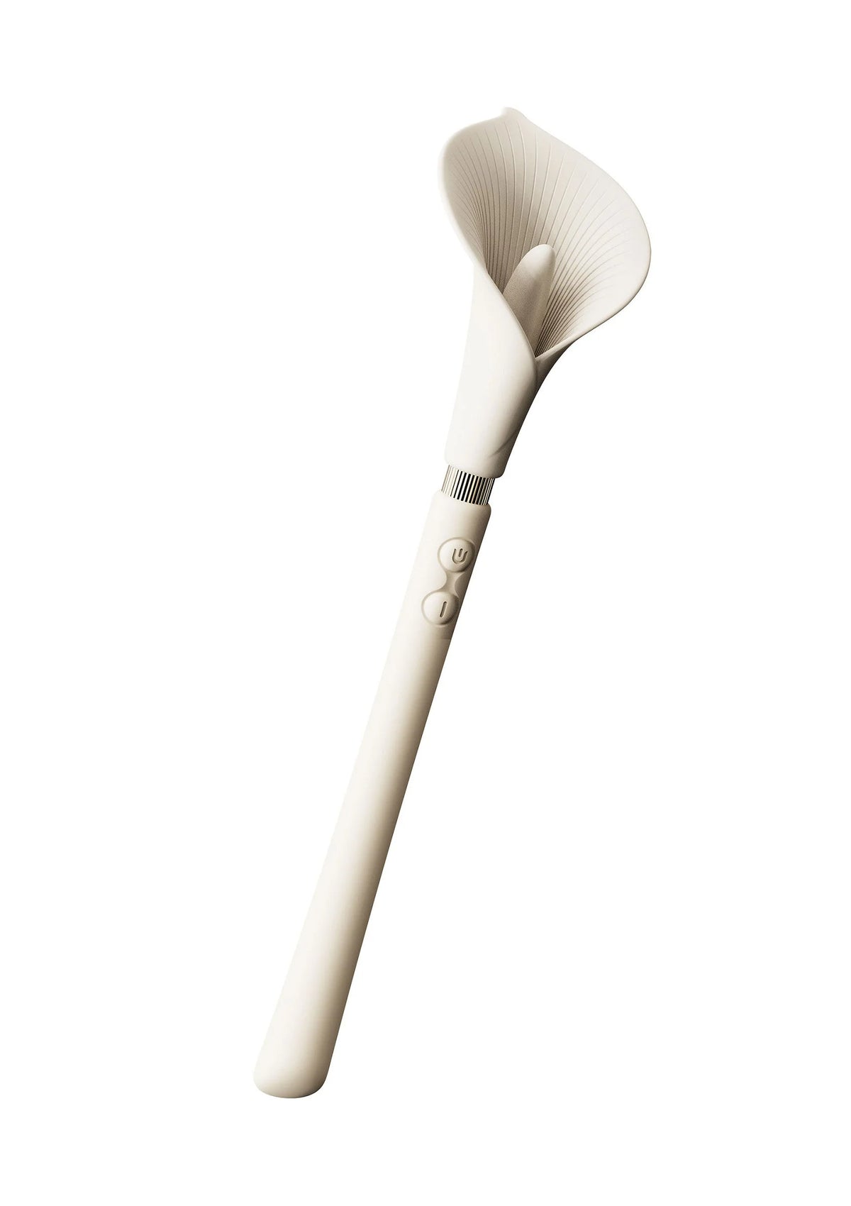 Beste vandaag nog: Calla Vibrating Stimulator White by Zalo - bij Happytoys Sexshop: Toys for Feeling Happy & Easy 😊