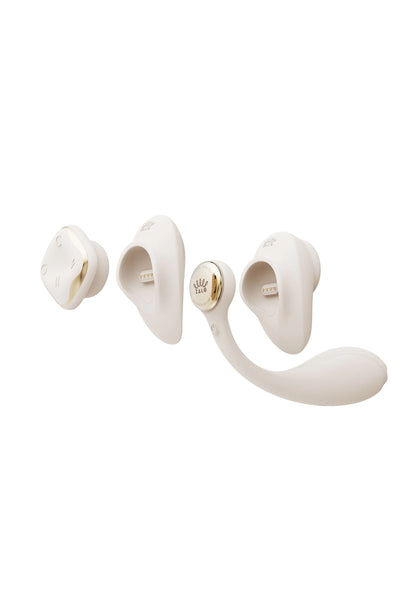 Beste vandaag nog: Deya Wearable Panty Vibrator - bij Happytoys Sexshop: online sex shop for Feeling Happy & Easy 😊 - Default Title - 25515 - WHITE