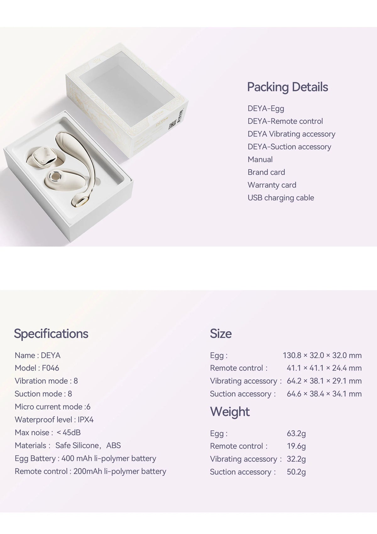 Beste vandaag nog: Deya Wearable Panty Vibrator - bij Happytoys Sexshop: online sex shop for Feeling Happy & Easy 😊