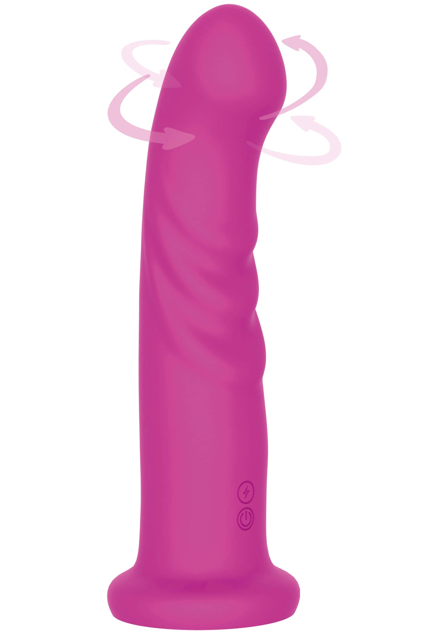 Beste vandaag nog: Rotating Vibrator by Playhouse Delight - bij Happytoys Sexshop: online sex shop for Feeling Happy & Easy 😊 - Default Title - 25570 - PINK
